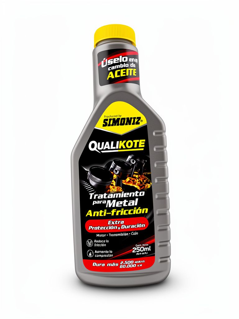 TRATAMIENTO PARA METAL ANTI-FRICCION QUALITOKE SIMONIZ 250ML