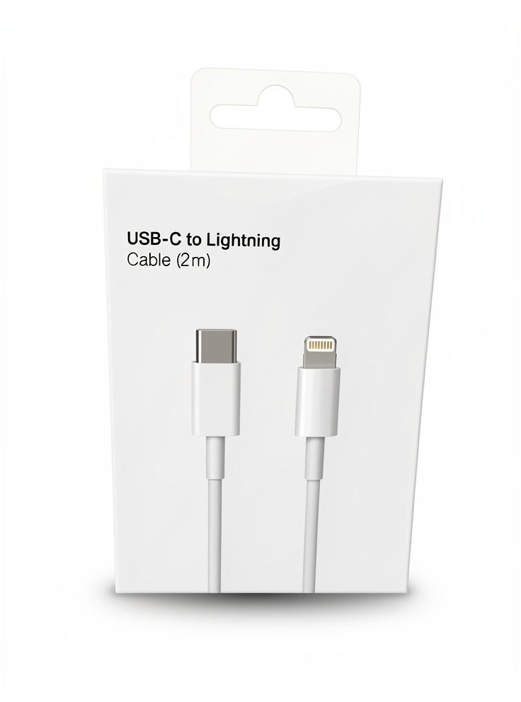 2 metros cables tipo C a iPhone