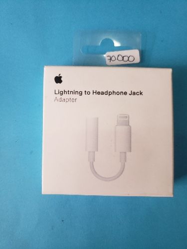 Adaptador de audifonos iphone oroginal