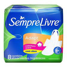 Absorvente Sempre Livre c/abas
