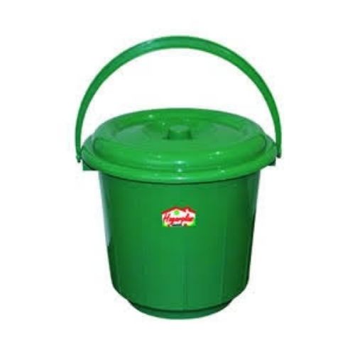 BALDE 15 LITROS CON TAPA HOGARPLAS