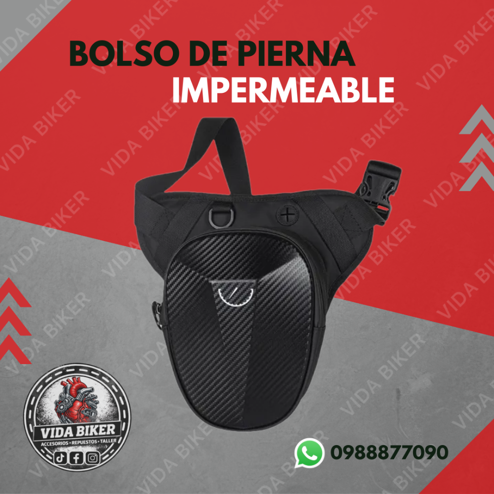 Bolso de pierna impermeable