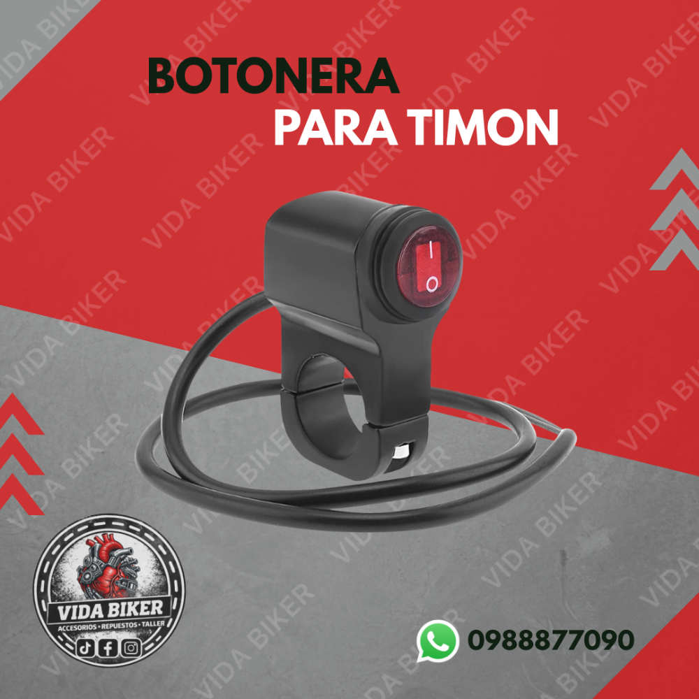Botonera para timón