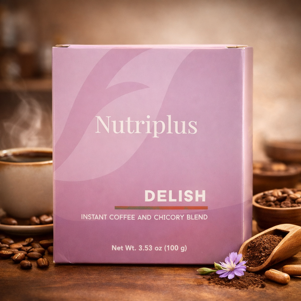 Delish Instant Coffee and Chicory/ Nutriplus