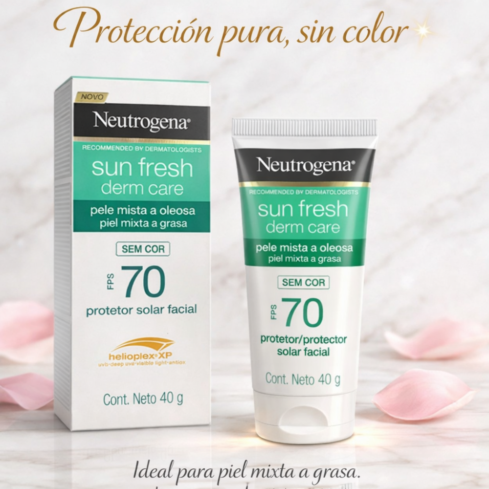 Neutrogena Sun Fresh Derm Care SPF 70/Sin Color