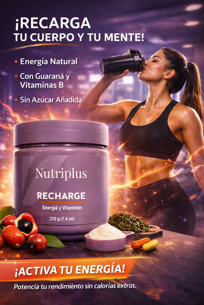 Nutriplus RECHARGE  Energía y Vitaminas