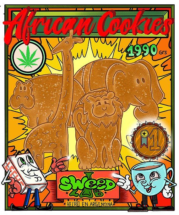 African Cookies (Foto)x4 SweedLab