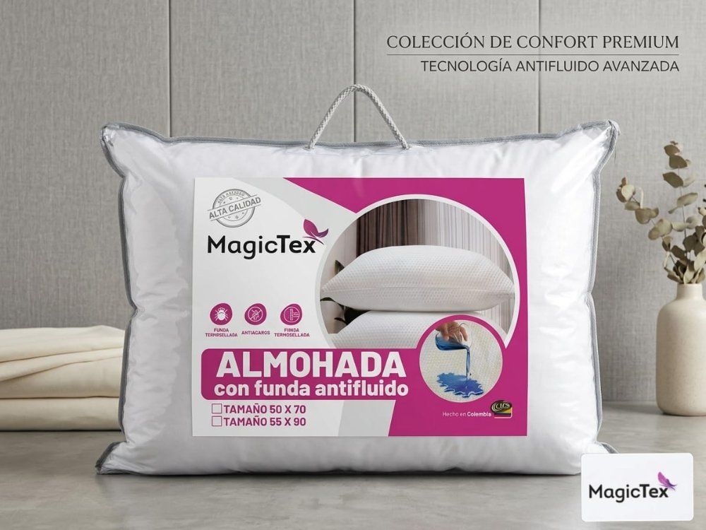 ALMOHADA FUNDA ANTIFLUIDO BOLSO