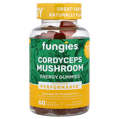 ENERGIZANTE EN GOMITAS DE HONGOS CORDYCEPS FRASCO X 30 GOMITAS