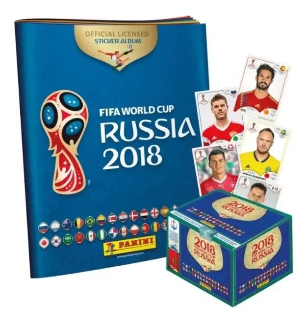 PROMO Caja 104 Sobres + Album Pasta Blanda GRATIS | Russia 2018