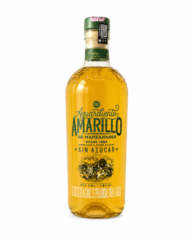 Aguardiente 750ml amarillo de manzanares