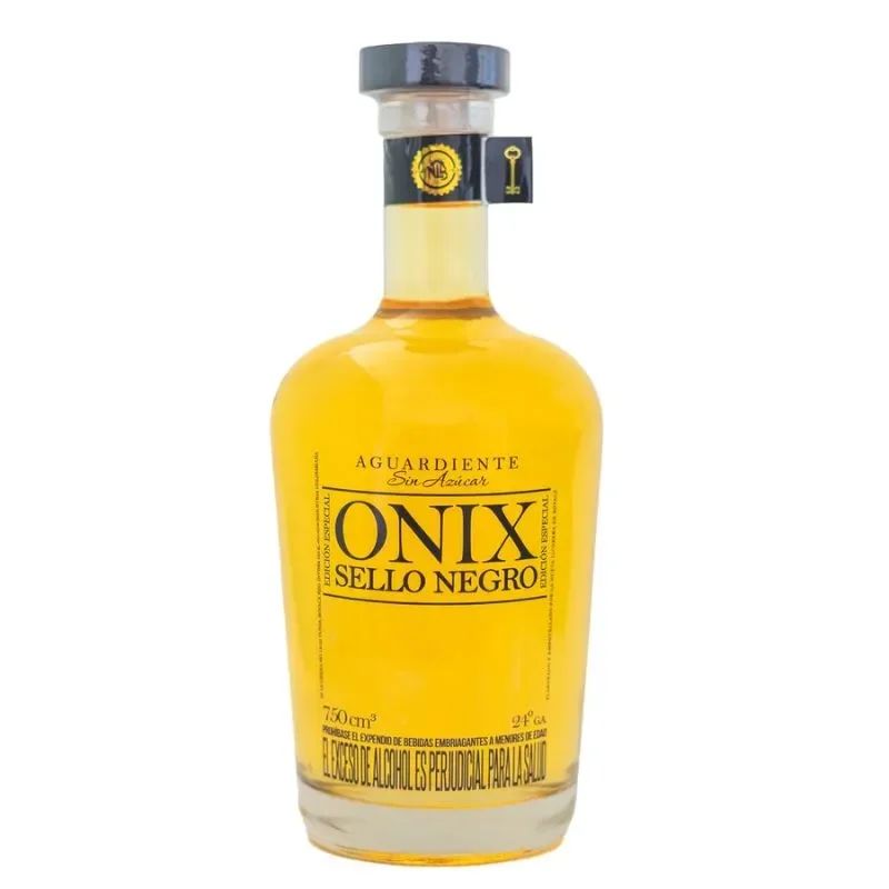 Aguardiente 750ml onix amarillo
