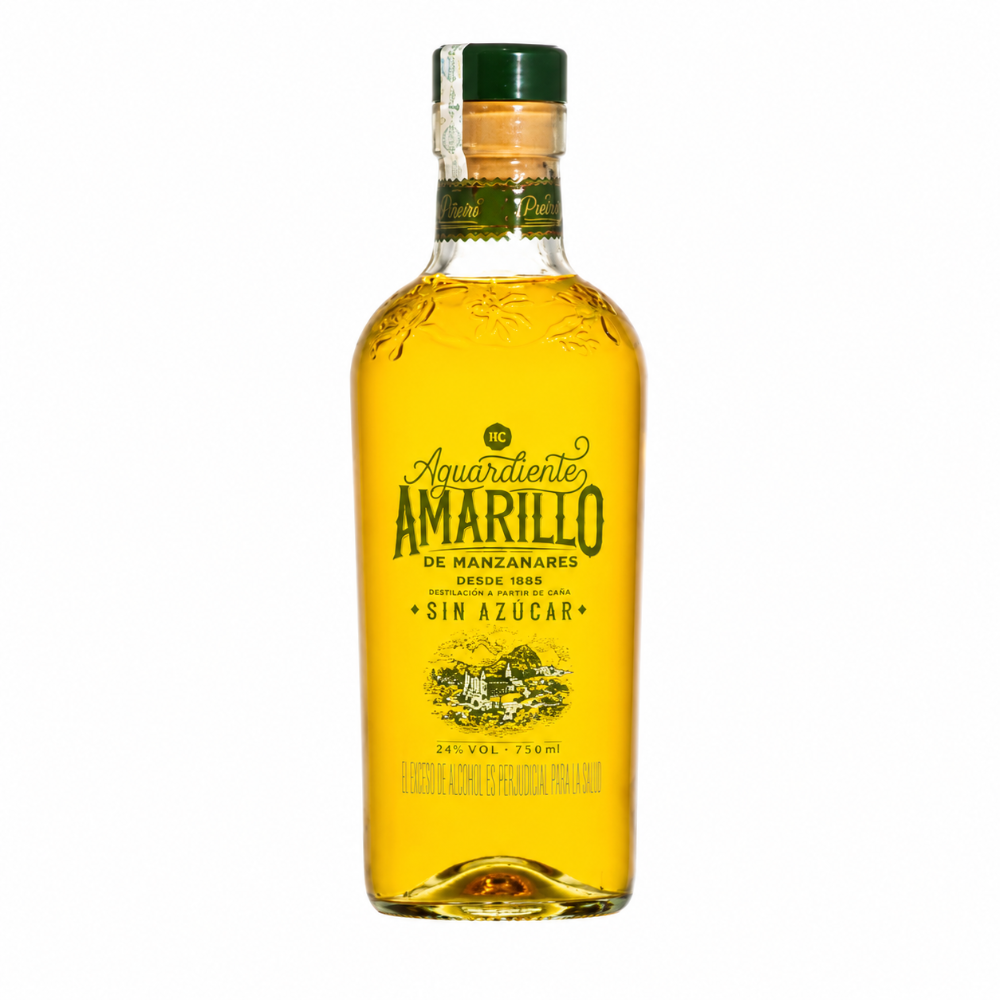 Aguardiente 375ml amarillo de manzanares
