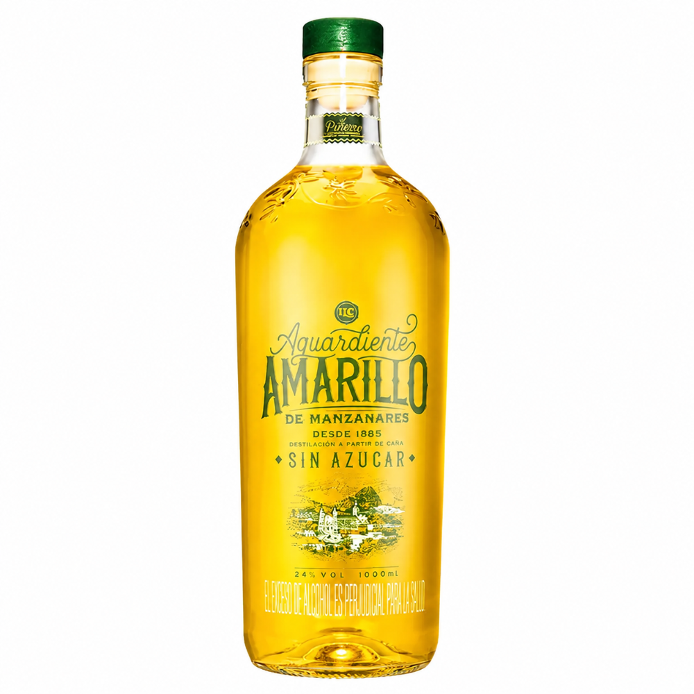 Aguardiente 1000ml amarillo de manzanares