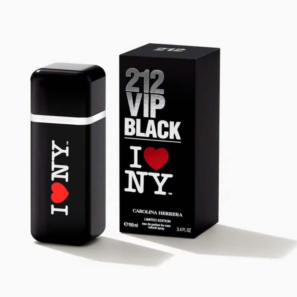 212 VIP BLACK I LOVE NY 100 ML - CAROLINA HERRERA