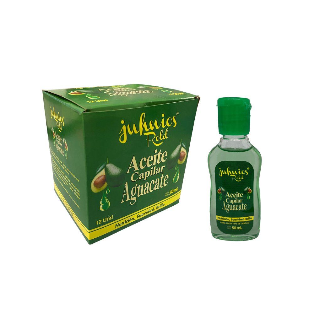 ACEITE DE AGUACATE, DISPLEY X 12 UNIDADES