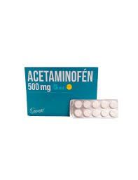 ACETAMINOFEN LAPROF TIRA X 10 TABLETAS