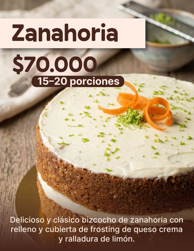 Torta de zanahoria