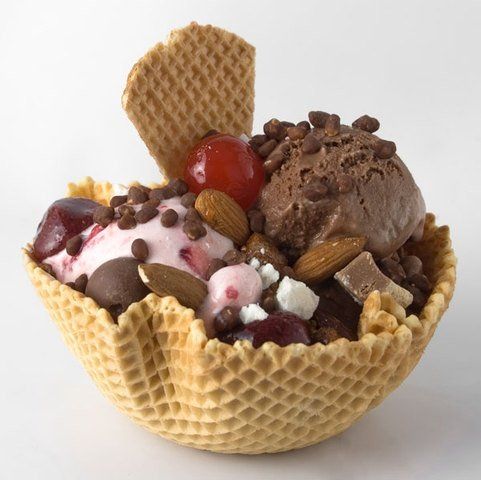 Helado de galleta