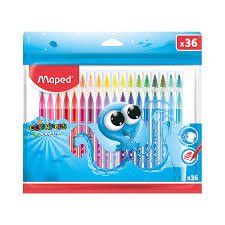 Marcadores Maped Ocean 36 colores