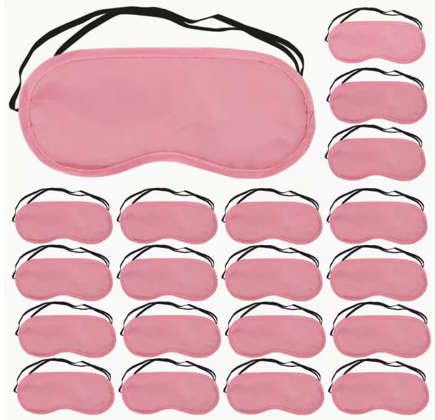 Antifaz para dormir, rosa
