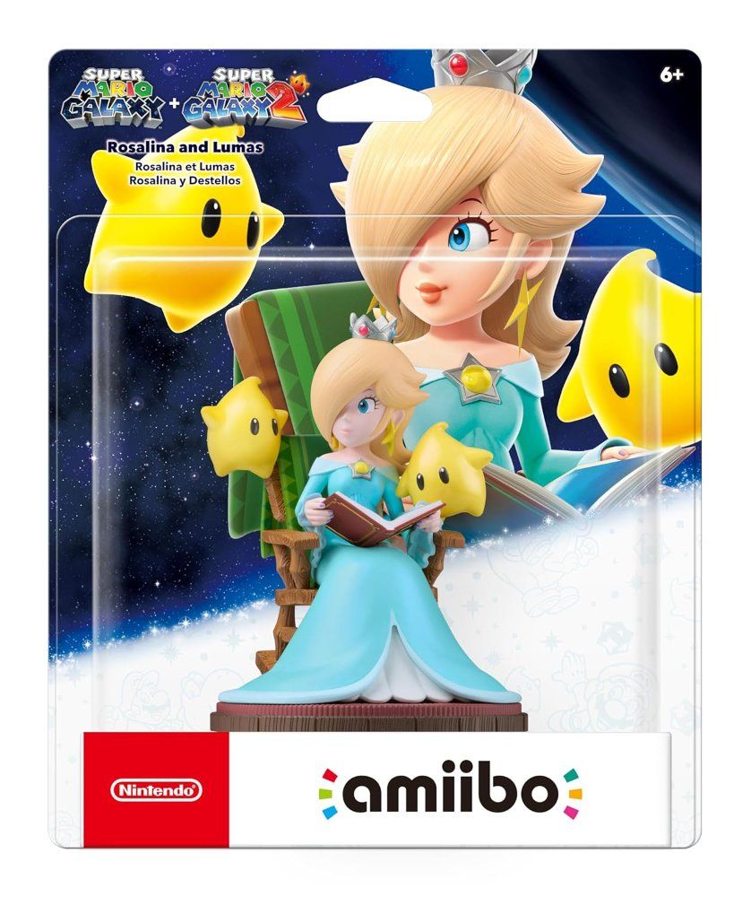Amiibo Rosalina & Lumas Super Mario Galaxy + Super Mario Galaxy 2 Series