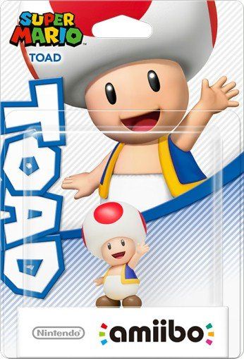 Amiibo Toad Super Mario Series