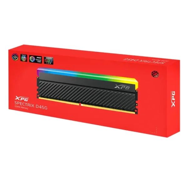 Adata XPG Spectrix D45G RGB 8GB DDR4 3200 Negro