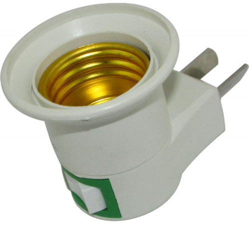 Adaptador porta lampara para foco