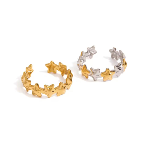 Anillo ajustable de estrellas DP
