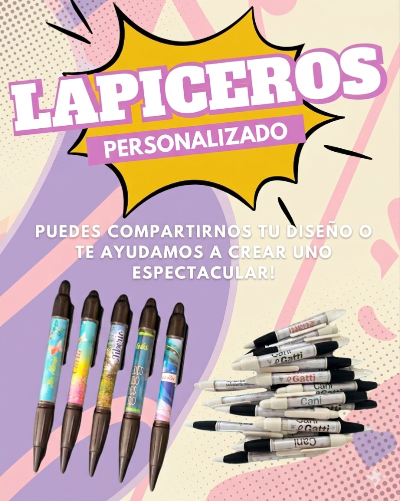 LAPICEROS PERSONALIZADOS
