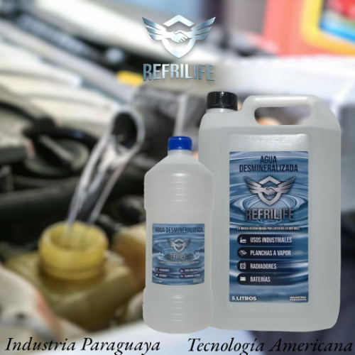 Agua desmineralizada 1 L