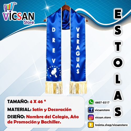 ESTOLAS - Graduación