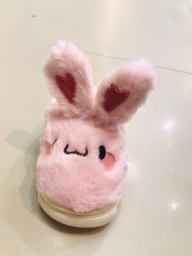 BABUCHA CONEJO CORAZON BEBE