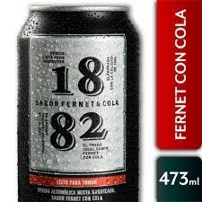 1882 fernet y cola 473ml