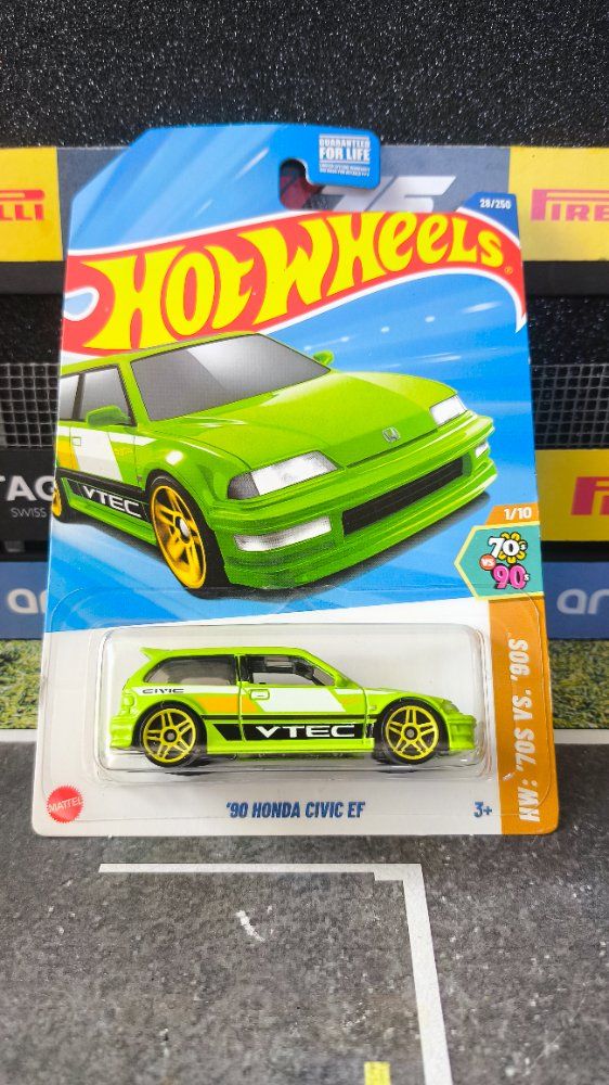 90 Honda Civic EF Hot Wheels