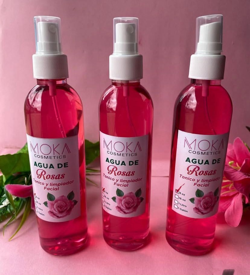 AGUA DE ROSAS MOKA PM 8onz.