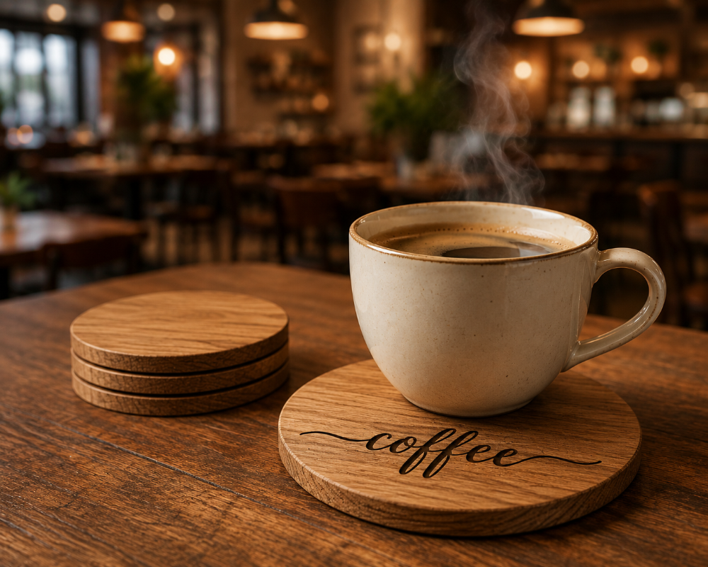 Posavasos de Madera (Coaster)
