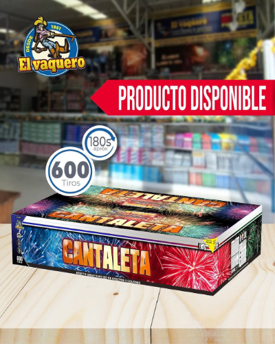 Torta Cantaleta 600 Tiros