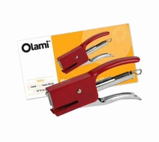 ABROCHADORA PINZA MINI N21/6 26/6 HASTA 20 HOJAS OLAMI