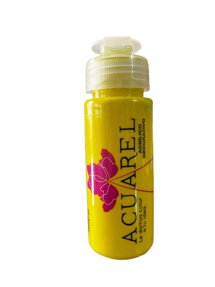 ACRILICO AMARILLO CANARIO 60cc ACUAREL
