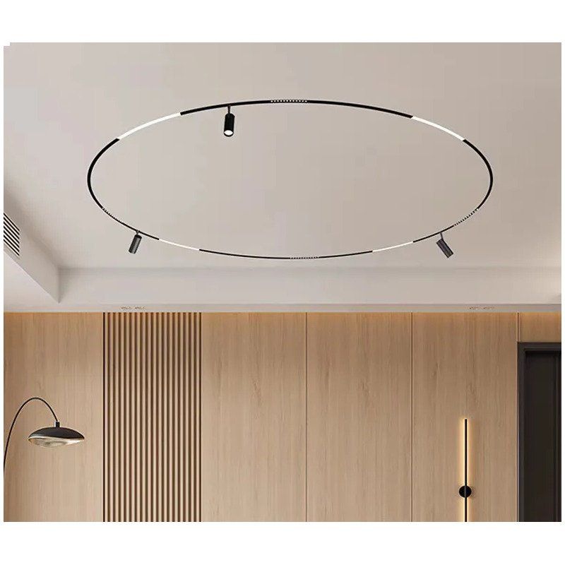 LUMINARIA CIRCULAR RIEL MAGNETICO