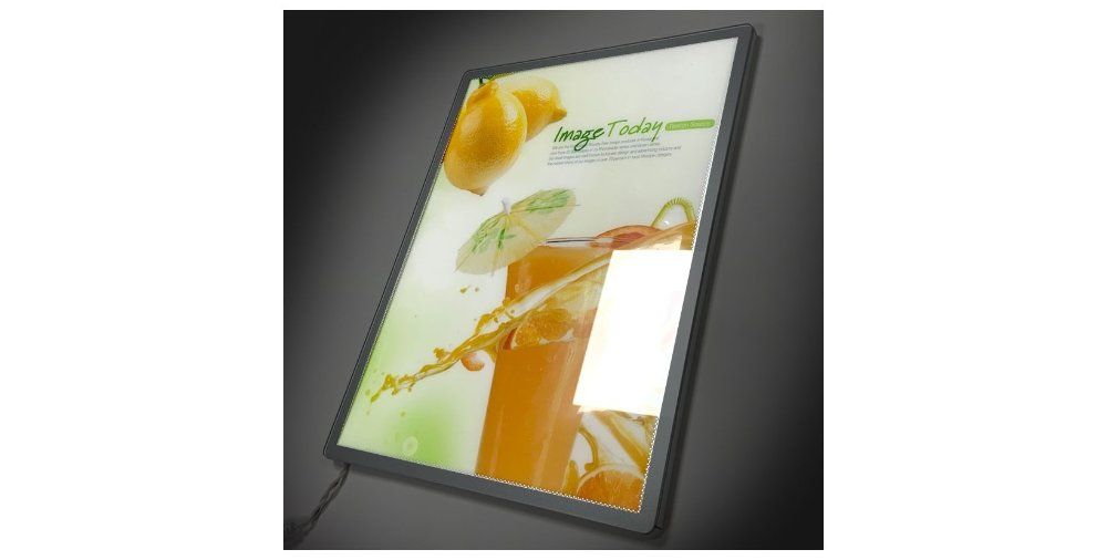 PANTALLA LED CON LAMINA INTERCAMBIABLE - MEDIDAS: 60cm x 90cm