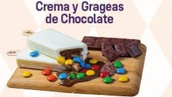Crema con M&M