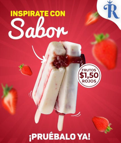 Crema con frutos rojos