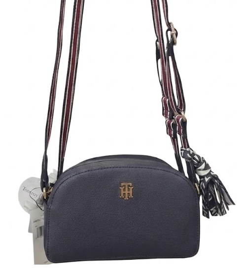 BOLSO CROSSBODY COLOR AZUL TOMMY HILFIGER