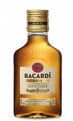 Bacardí carta oro 200ml