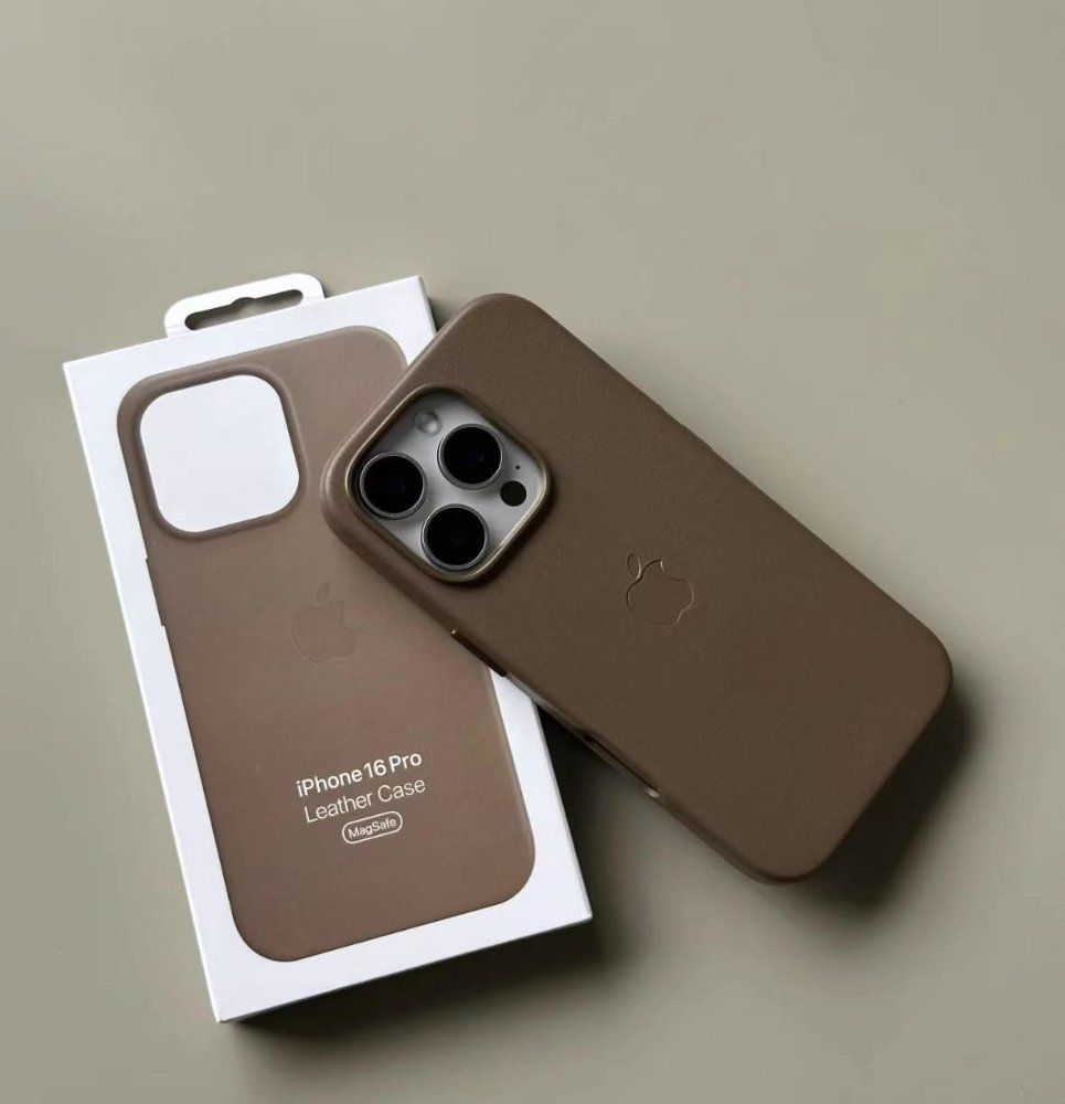 Funda Leather Case iPhone 15 Pro Max
