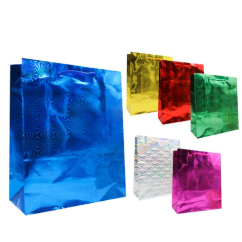 Bolsa Jumbo Primavera Hologramica x 12