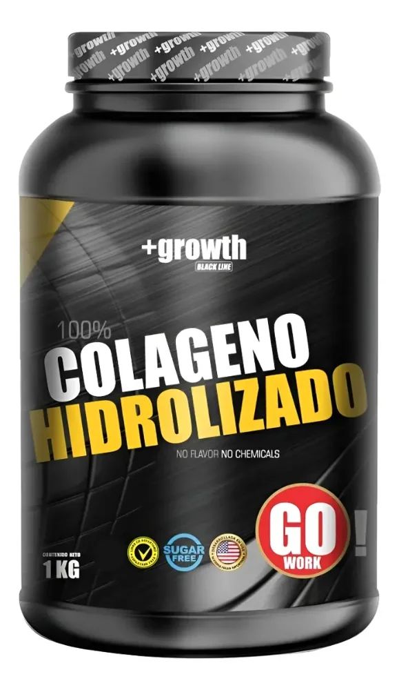 1k Colágeno Hidrolizado Puro Con Vitamina C +growth